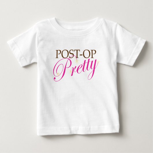 T-shirt Pour Bébé Post-opération Plutôt (Devant)