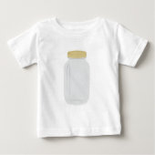 T-shirt Pour Bébé Pot de maçon (Devant)
