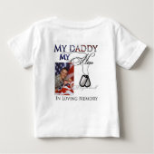 T-shirt Pour Bébé Pour Christina (Dos)