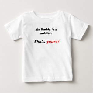 T-shirt Pour Bébé Pour des enfants de marine