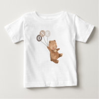 T-Shirt pour bébé pour le 1er anniversaire 'Ours 3