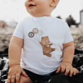 T-Shirt pour bébé pour son 1er anniversaire avec u