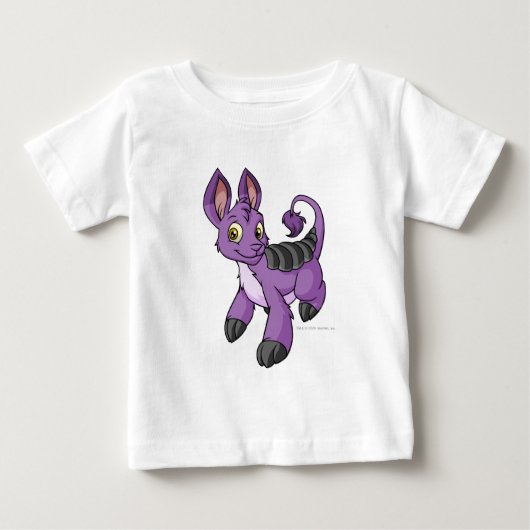 T-shirt Pour Bébé Pourpre de Bori (Devant)