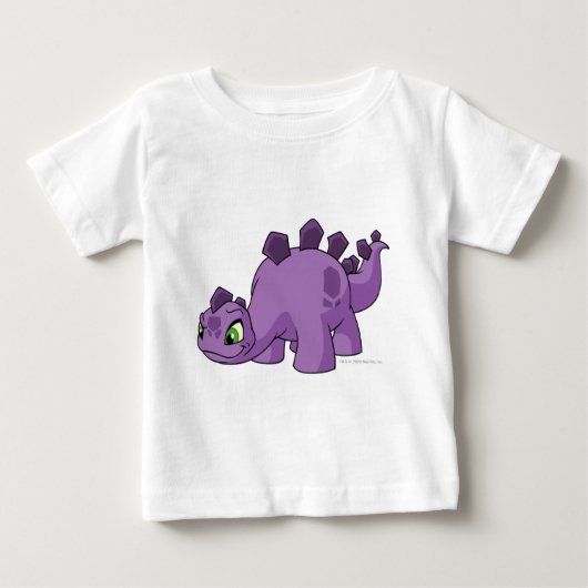 T-shirt Pour Bébé Pourpre de Chomby (Devant)