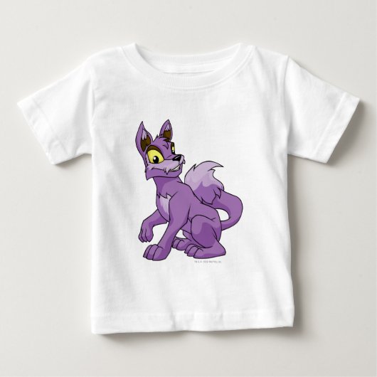 T-shirt Pour Bébé Pourpre de Lupe (Devant)