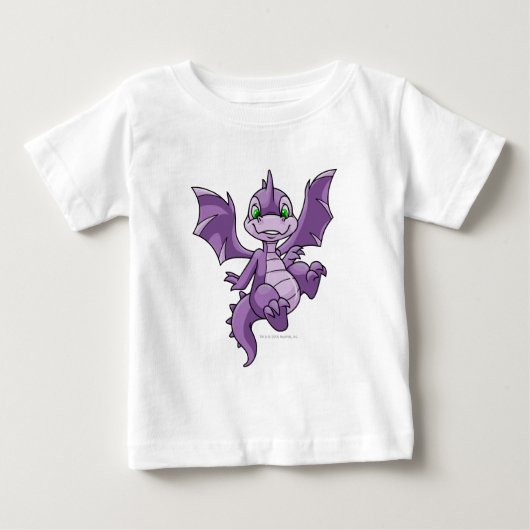 T-shirt Pour Bébé Pourpre de Scorchio (Devant)