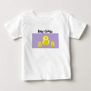 T-shirt Pour Bébé Poussins