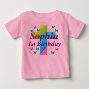 T-SHIRT POUR BÉBÉ PREMIER ANNIVERSAIRE CHRÉTIEN PERSONNALISÉ T SHIRT