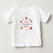 T-shirt Pour Bébé Premier anniversaire de Berry  (Devant)