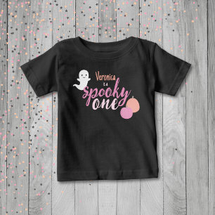 T-shirt Pour Bébé Premier anniversaire de éffrayant One Girl