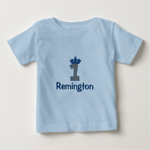 T-shirt Pour Bébé premier anniversaire de petit prince