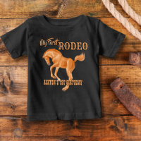 Premier anniversaire de rodéo cowboy personnalisé
