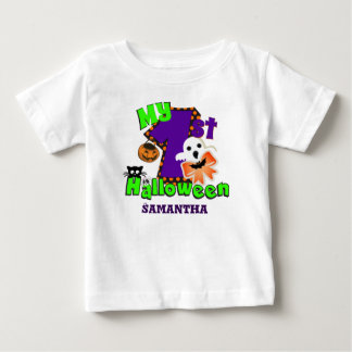 T-shirt Pour Bébé Premier fantôme d'Halloween