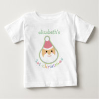 Premier Noël de bébé personnalisé