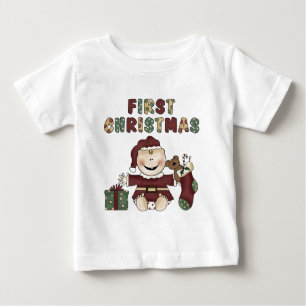 T-shirt Pour Bébé Premier Noël du garçon