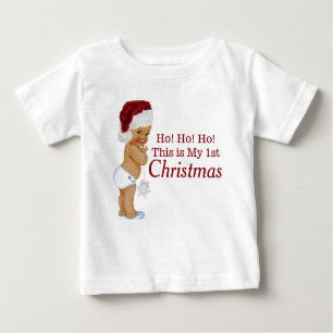 T-shirt Pour Bébé Premier Noël du garçon