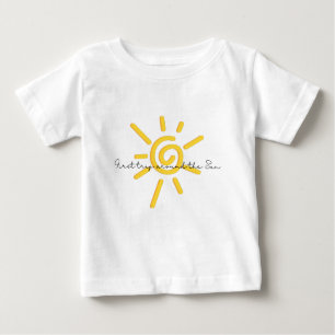 T-shirt Pour Bébé Premier Voyage Autour Du Soleil Premier Anniversai