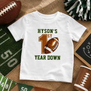 T-shirt Pour Bébé Première année réussie Fête d'anniversaire de 1
