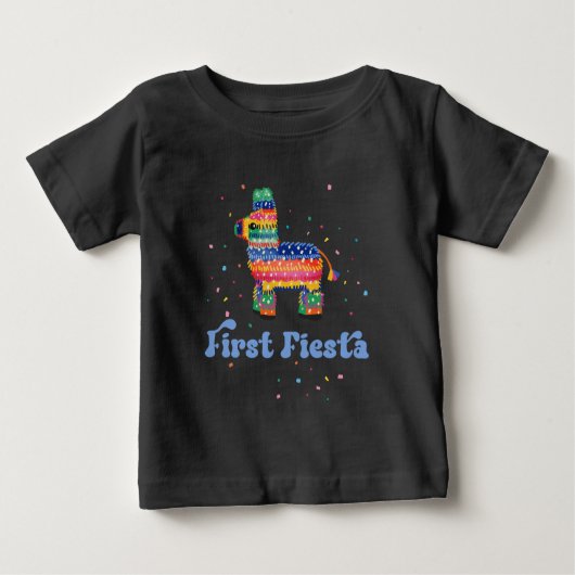 T-shirt Pour Bébé Première Fête d'anniversaire garçon (Devant)