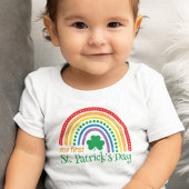 T-shirt Pour Bébé Première Saint Patrick