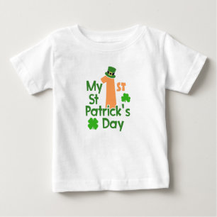 T-shirt Pour Bébé Première Saint Patrick