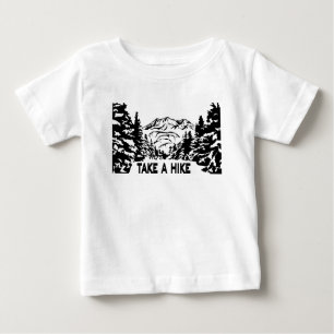T-shirt Pour Bébé Prenez une citation Hippique paysage montagnard mo