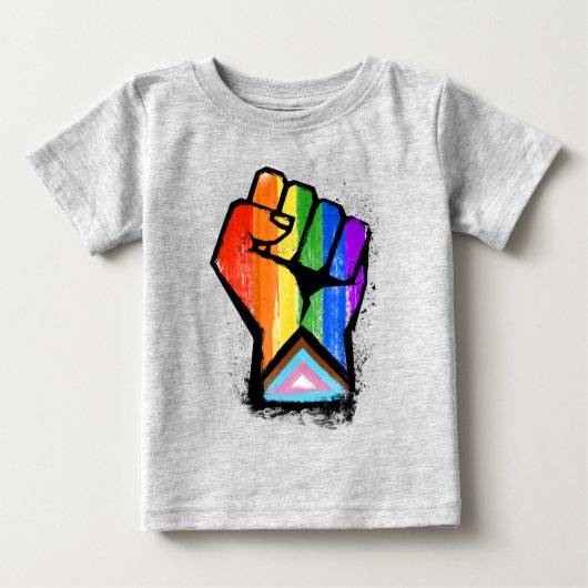 T-shirt Pour Bébé Prière de progrès (Devant)