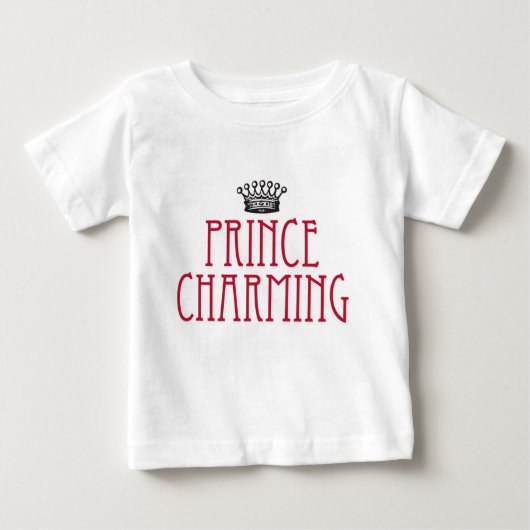 T-shirt Pour Bébé Prince Charming Tee (Devant)