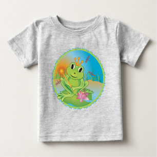 T-shirt Pour Bébé Prince de grenouille