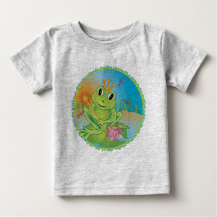 T-shirt Pour Bébé Prince de grenouille
