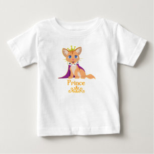 T-shirt Pour Bébé Prince Kitten