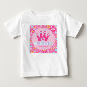T-shirt Pour Bébé Princess .