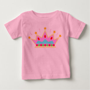 T-shirt Pour Bébé Princess Crown