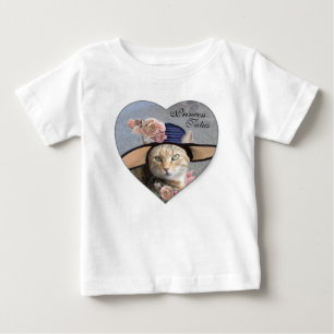 T-SHIRT POUR BÉBÉ PRINCESS TATUS /ELEGANT CAT, GRAND DIVA CASQUETTE