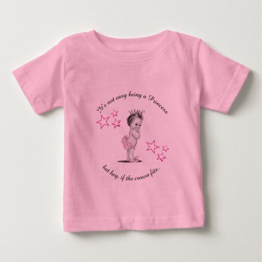 T-shirt Pour Bébé Princess Tutu Body Suite (Devant)