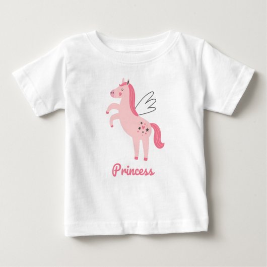 T-shirt Pour Bébé Princesse (Devant)