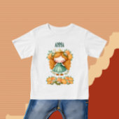 T-shirt Pour Bébé Princesse aux oranges et aux fleurs