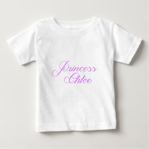 T-shirt Pour Bébé Princesse Chloe