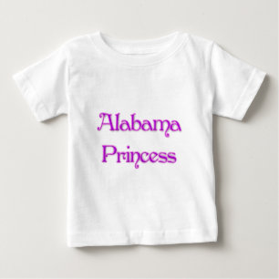 T-shirt Pour Bébé Princesse d'Alabama