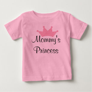 T-shirt Pour Bébé Princesse de maman