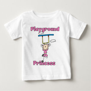 T-shirt Pour Bébé Princesse de terrain de jeu