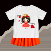 T-shirt Pour Bébé Princesse florale