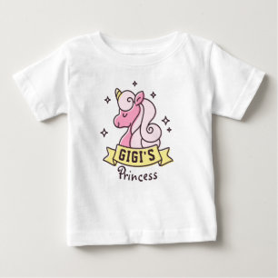 T-shirt Pour Bébé Princesse Girls Shirt de Gigi