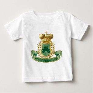 T-shirt Pour Bébé Princesse irlandaise