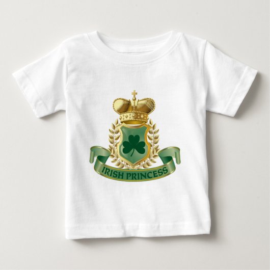 T-shirt Pour Bébé Princesse irlandaise (Devant)