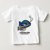 T-shirt Pour Bébé Princesse Parrotfish avec bébé (Devant)