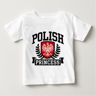 T-shirt Pour Bébé Princesse polonaise