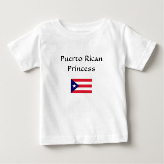 T-shirt Pour Bébé Princesse portoricaine