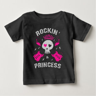 T-shirt Pour Bébé Princesse Rockin
