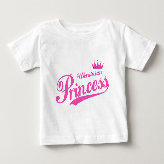 T-shirt Pour Bébé Princesse ukrainienne (Devant)